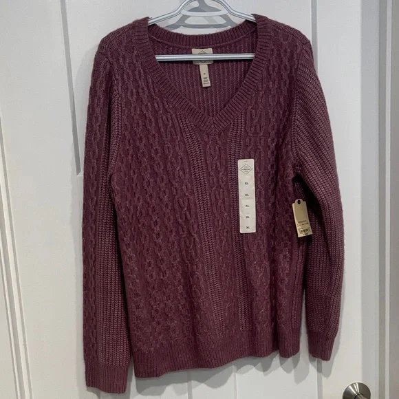 Home Crafted bundle Black and Pink Tote Bag & NWT Sweater size xl - Picture 2 of 5